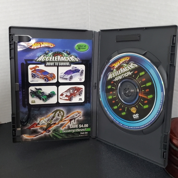 HOT WHEELS ** ACCELERATORS DISC DVD ** RARE RACING MOVIES ** L👀K - Picture 7 of 12